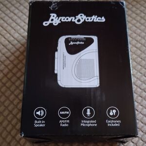Portable Cassette Player - AM/FM Radio - NIB